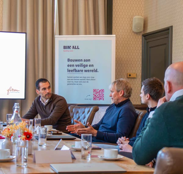 Rondetafelsessie georganiseerd door BIM4 ALL en Firm Vastgoed in Kasteel Het Oosterhof 3