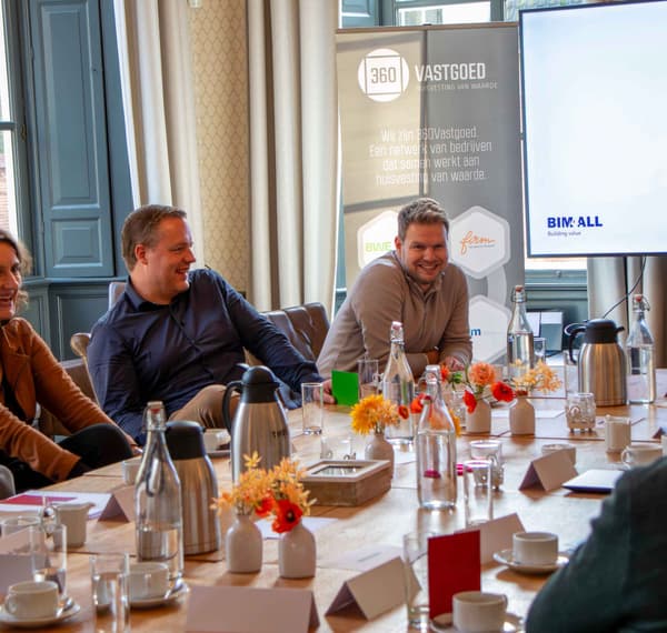 Rondetafelsessie georganiseerd door BIM4 ALL en Firm Vastgoed in Kasteel Het Oosterhof 4