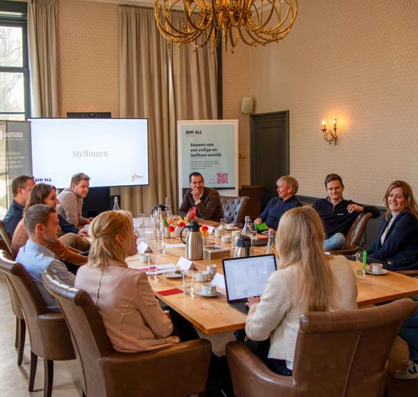 Rondetafelsessie georganiseerd door BIM4 ALL en Firm Vastgoed in Kasteel Het Oosterhof 8