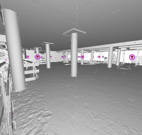 REVE 07 Calandstraat Rotterdam 2 surfaces point cloud