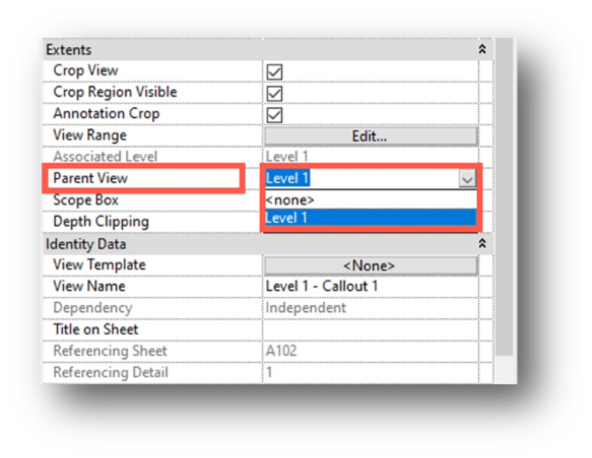 Revit 2022 Callout views bewaren BIM4 ALL