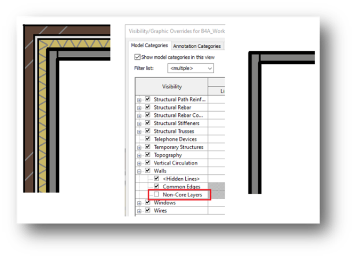 Revit 2022 Non Core Layers BIM4 ALL